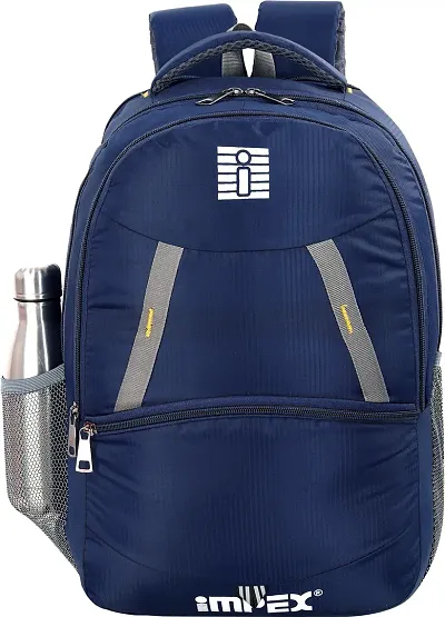 Navy Blue Laptop Backpack Backpack Office Bag For Men and Women