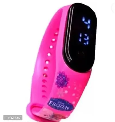 Stylish Digital Dial Waterproof LED Watches For Girls