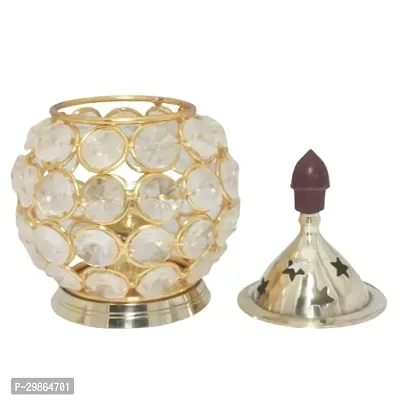 Brass Diya for Puja Akhand Pack Of 2-thumb5