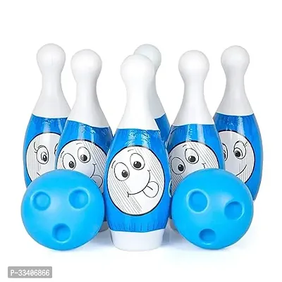 Classic Bowling Toy Set Toy Set Blue Smile Set For 6-thumb0