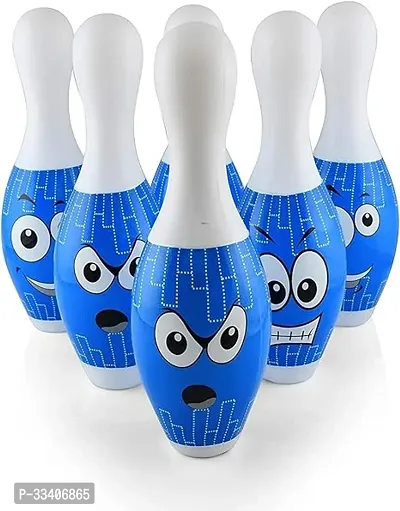 Classic Bowling Toy Set Toy Set Blue Cartoon Set Of 6-thumb0