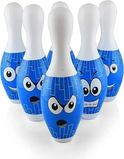 Classic Bowling Toy Set Toy Set Blue Cartoon Set Of 6