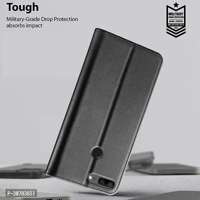 Black Forego Flip Cover For Honor 9 Lite-thumb5