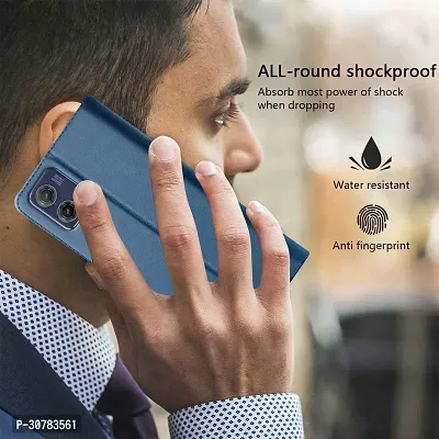 Blue Forego Flip Cover For Motorola G34 5G-thumb4