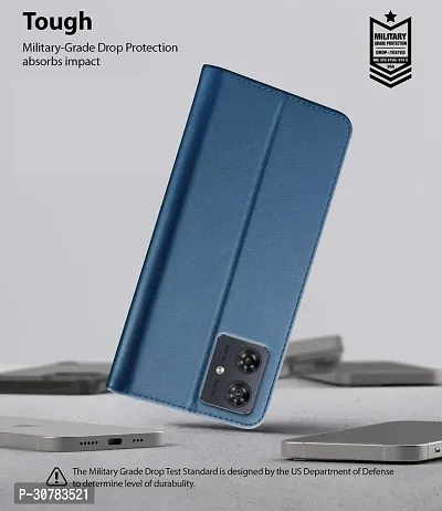 Blue Forego Flip Cover For Infinix Hot 30i-thumb5