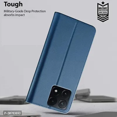 Blue Forego Flip Cover For Poco X6 Pro 5G-thumb5