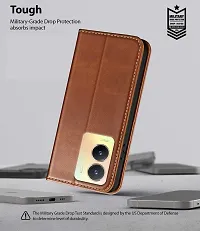 Brown Forego Flip Cover For Vivo T2X 5G-thumb1