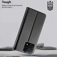 Black Forego Flip Cover For Poco X6 Pro 5G-thumb4