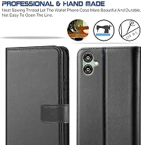 Black Forego Flip Cover For Samsung Galaxy F04-thumb2