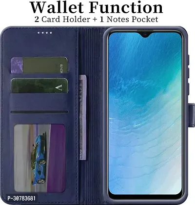 Blue Forego Flip Cover For Vivo S1-thumb2