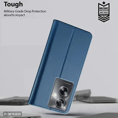 Blue Forego Flip Cover For Oppo A79 5G-thumb5