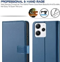 Blue Forego Flip Cover For Poco M6 Pro 5G-thumb2