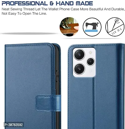 Blue Forego Flip Cover For Poco M6 Pro 5G-thumb3