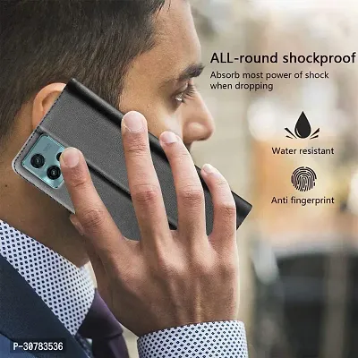 Black Forego Flip Cover For Motorola G 32-thumb4