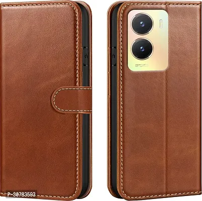 Brown Forego Flip Cover For Vivo Y56 5G-thumb0