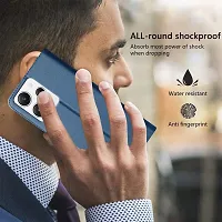 Blue Forego Flip Cover For Poco M6 Pro 5G-thumb3