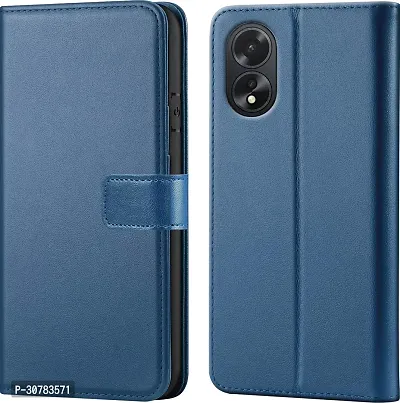 Blue Forego Flip Cover For Oppo A18