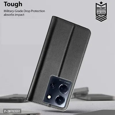 Black Forego Flip Cover For Infinix Note 30 5G-thumb5