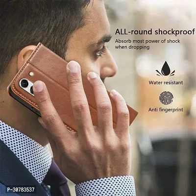 Brown Forego Flip Cover For Samsung Galaxy S21 FE 5G-thumb4