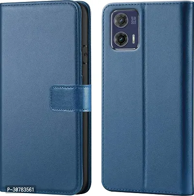 Blue Forego Flip Cover For Motorola G34 5G-thumb0