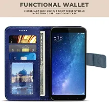 Blue Forego Flip Cover For Mi Max 2-thumb1