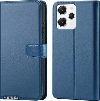 Blue Forego Flip Cover For Poco M6 Pro 5G-thumb0