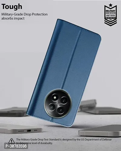 Blue Forego Flip Cover For REALME 12X 5G-thumb5