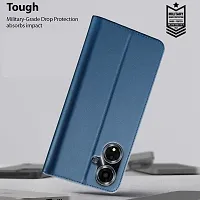 Blue Forego Flip Cover For Oppo A59 5G-thumb4