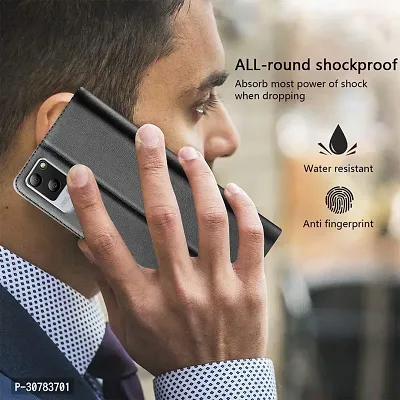 Black Forego Flip Cover For Lava Blaze 5G-thumb4