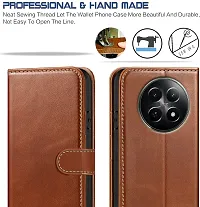 Brown Forego Flip Cover For REALME 12X 5G-thumb2