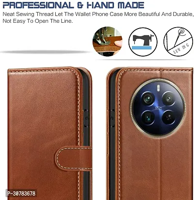 Brown Forego Flip Cover For Relme 12 Pro 5G-thumb3