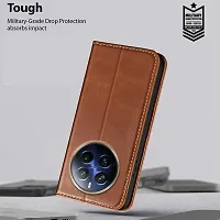 Brown Forego Flip Cover For Relme 12 Pro 5G-thumb4