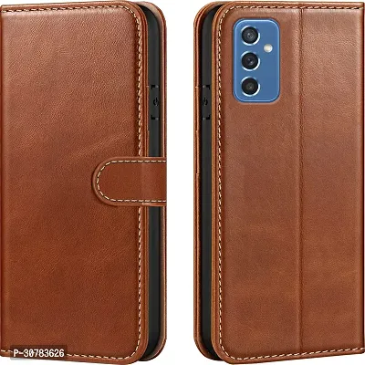 Brown Forego Flip Cover For Samsung A15 5G-thumb0