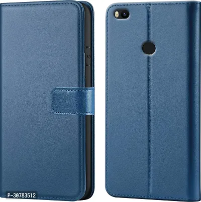 Blue Forego Flip Cover For Mi Max 2-thumb0