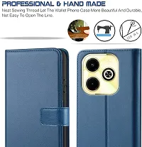 Blue Forego Flip Cover For Infinix Hot 40i-thumb2