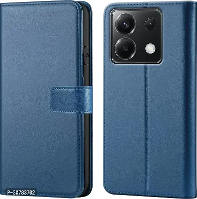 Blue Forego Flip Cover For Redmi Note 13 Pro 5G