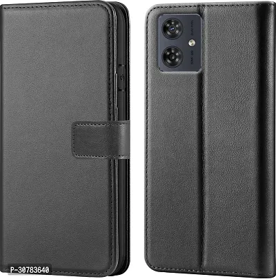 Black Forego Flip Cover For Poco C65