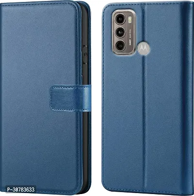 Blue Forego Flip Cover For Motorola G 60