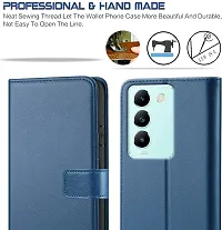 Blue Forego Flip Cover For Vivo T3 5G-thumb2