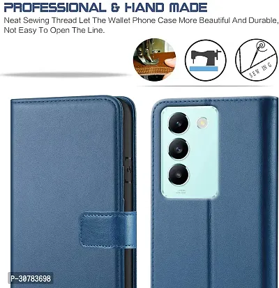 Blue Forego Flip Cover For Vivo T3 5G-thumb3