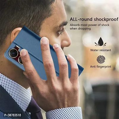 Blue Forego Flip Cover For Vivo V29E-thumb4