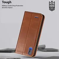 Brown Forego Flip Cover For Gionee Max-thumb4