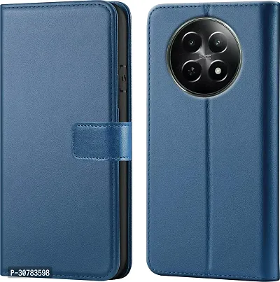 Blue Forego Flip Cover For REALME 12X 5G-thumb0