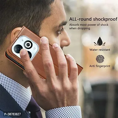 Brown Forego Flip Cover For Infinix Smart 8-thumb2