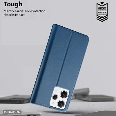 Blue Forego Flip Cover For Poco M6 Pro 5G-thumb5