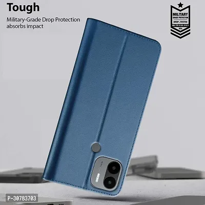 Blue Forego Flip Cover For Poco C51-thumb5