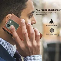 Brown Forego Flip Cover For Vivo V29-thumb3