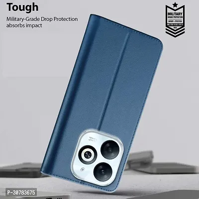 Blue Forego Flip Cover For Infinix Smart 8-thumb5