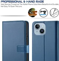 Blue Forego Flip Cover For Apple iPhone 14-thumb2