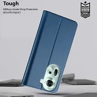 Blue Forego Flip Cover For Oppo Reno 11 5G-thumb4